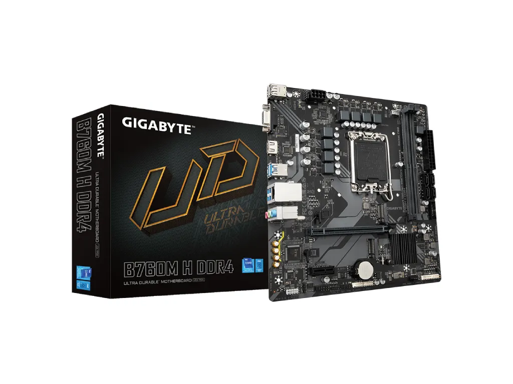 Gigabyte Maticna ploca GIGABYTE B760MH DDR4 G10/LGA1700 Slika 1